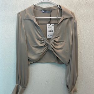 NEW ZARA TOP